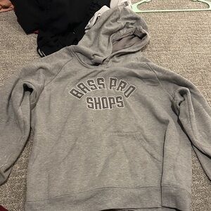 Bass Pro Shops Heather Gray Hoodie
